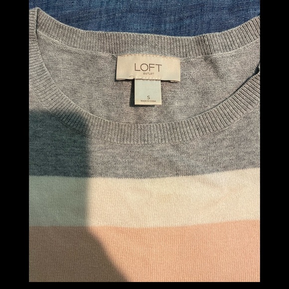 Loft Striped Sweater - Picture 3 of 3